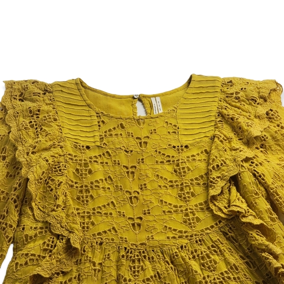 Anthropologie Clementine Eyelet Blouse - Picture 5 of 11